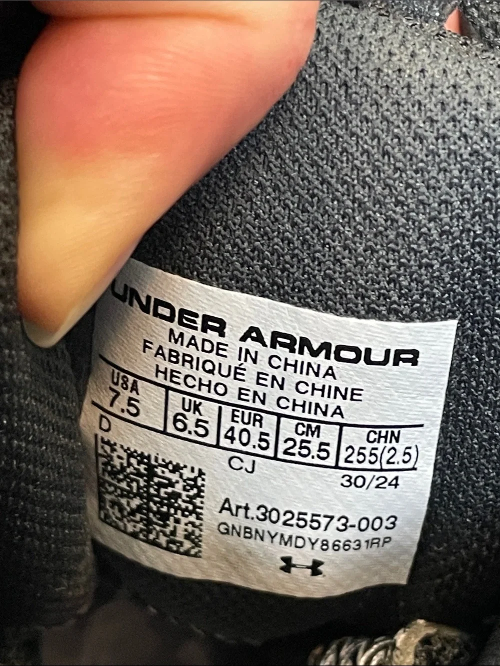 Under Armour STORM Proof Men’s HOVR Dawn Waterproof 2.0 Black Anthracite Boots